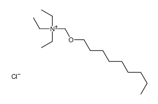 triethyl(nonoxymethyl)azanium,chloride Structure