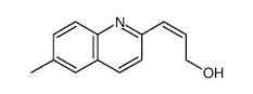 3-(6-methylquinolin-2-yl)prop-2-en-1-ol Structure