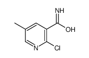 2-CHLORO-5-METHYLNICOTINAMIDE structure