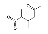 4-methyl-5-nitrohexan-2-one Structure