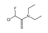chloro-fluoro-thioacetic acid diethylamide Structure