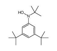 N-tert-butyl-N-(3,5-ditert-butylphenyl)hydroxylamine Structure