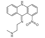 N-methyl-N'-(1-nitroacridin-9-yl)ethane-1,2-diamine Structure