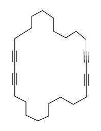 Cyclohexakosatetrain-(1.3.14.16) Structure