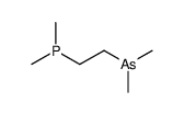 2-dimethylarsanylethyl(dimethyl)phosphane Structure