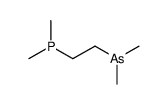 2-dimethylarsanylethyl(dimethyl)phosphane结构式