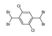 1,4-dichloro-2,5-bis(dibromomethyl)benzene结构式