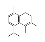 5-isopropyl-3,4,8-trimethyl-1,2-dihydro-naphthalene结构式