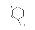 (2R,6R)-6-methyloxan-2-ol结构式