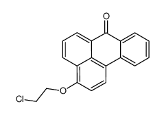 3-(2-Chloroethoxy)-7H-benz(de)anthracene-7-one Structure