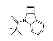 1-(2a,7b-dihydrocyclobuta[b]indol-3-yl)-2,2-dimethylpropan-1-one结构式