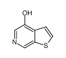 Thieno[2,3-c]pyridin-4-ol (9CI) structure