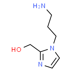 1H-Imidazole-2-methanol,1-(3-aminopropyl)-(9CI)结构式