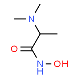 Propanamide, 2-(dimethylamino)-N-hydroxy- (9CI)结构式