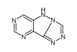 1H-1,2,4-Triazolo[4,3:1,5]pyrazolo[4,3-d]pyrimidine (9CI) Structure