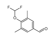 Benzaldehyde, 4-(difluoromethoxy)-3,5-dimethyl- (9CI) picture