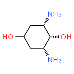 1,4-Cyclohexanediol, 2,6-diamino-, (1alpha,2alpha,4alpha,6alpha)- (9CI) Structure