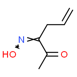 5-Hexene-2,3-dione, 3-oxime (6CI,9CI)结构式