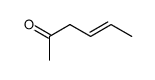 (E)-4-hexen-2-one Structure
