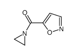 Aziridine, 1-(5-isoxazolylcarbonyl)- (9CI) structure