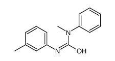 1-methyl-3-(3-methylphenyl)-1-phenylurea结构式