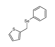 2-((phenylselanyl)methyl)thiophene Structure