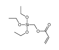 (三乙氧基甲硅烷基)-2-丙烯酸甲酯结构式