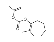 Carbonic acid, 2-methyl-1-cyclohepten-1-yl 2-propenyl ester (9CI)结构式