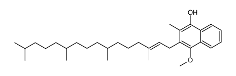 4-Methoxy-2-methyl-3-(3,7,11,15-tetramethyl-2-hexadecenyl)-1-naphthol Structure