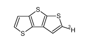 dithieno[2,3-b:2',3'-d]thiophene-6-t结构式