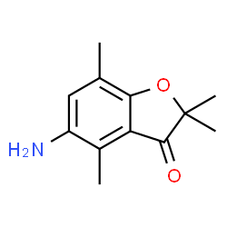 3(2H)-Benzofuranone,5-amino-2,2,4,7-tetramethyl-(9CI)结构式