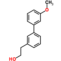 3-(3-METHOXYPHENYL)PHENETHYL ALCOHOL结构式