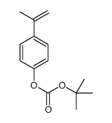 tert-butyl (4-prop-1-en-2-ylphenyl) carbonate Structure