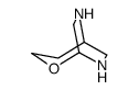 2-Oxa-6,8-diazabicyclo[3.2.2]nonane(9CI) structure