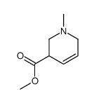 1-甲基-1,,3,6-四氢吡啶-3-羧酸甲酯结构式