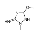 5-methoxy-2-methyl-1,2,4-triazol-3-amine结构式