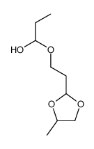 1-[2-(4-methyl-1,3-dioxolan-2-yl)ethoxy]propan-1-ol Structure