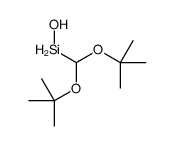 bis[(2-methylpropan-2-yl)oxy]methyl-hydroxysilane结构式