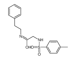 2-[(4-methylphenyl)sulfonylamino]-N-(2-phenylethyl)acetamide Structure