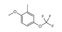2-METHOXY-5-(TRIFLUOROMETHOXY)TOLUENE structure