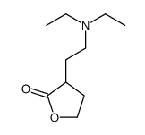 3-[2-(diethylamino)ethyl]oxolan-2-one结构式