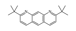 2,8-ditert-butylpyrido[3,2-g]quinoline Structure