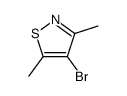 4-bromo-3,5-dimethyl-isothiazole Structure