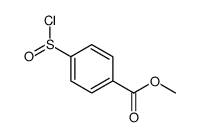 methyl 4-chlorosulfinylbenzoate结构式