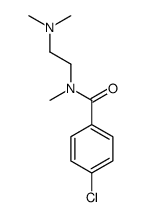 4-chloro-N-[2-(dimethylamino)ethyl]-N-methylbenzamide Structure