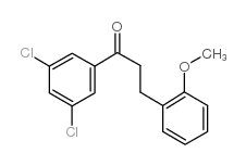 3',5'-DICHLORO-3-(2-METHOXYPHENYL)PROPIOPHENONE structure