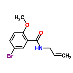 N-Allyl-5-bromo-2-methoxybenzamide Structure