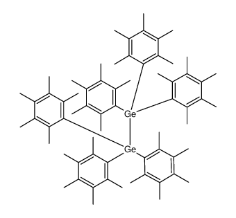 Digermane, hexakis(pentamethylphenyl) Structure