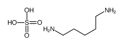 pentane-1,5-diamine,sulfuric acid Structure