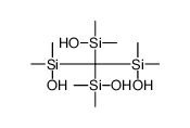 hydroxy-dimethyl-[tris[hydroxy(dimethyl)silyl]methyl]silane Structure